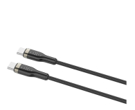 FIXED Pleciony Kabel USB-C/USB-C 0,5m 100W czarny FIXDB-CC05-BK - 1249143 - zdjęcie 3